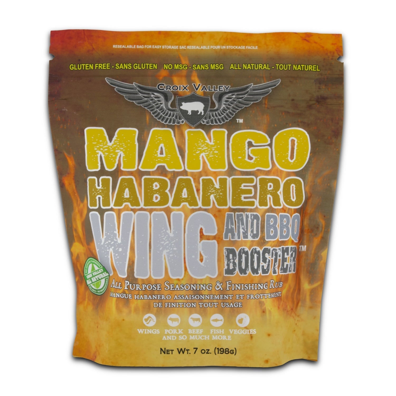 Croix Valley Mango Habanero Wing & BBQ Booster CV71 - 129843