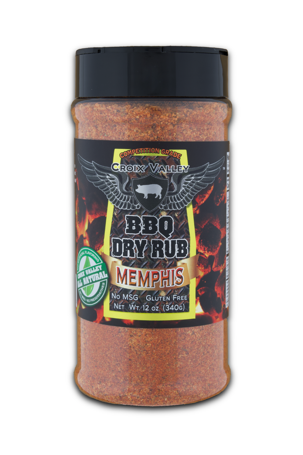 Croix Valley Memphis BBQ Dry Rub CV15 - 129806