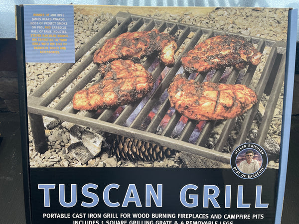 Steven Raichlen Cast Iron Tuscan Grill – BBQ's and More NZ