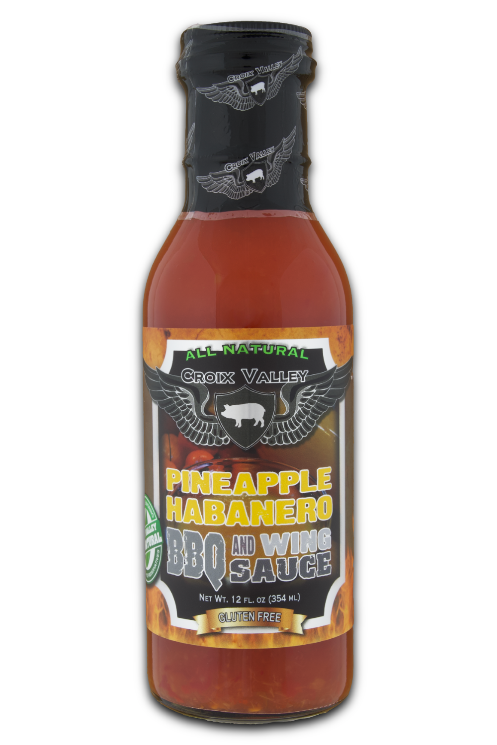Croix Valley Pineapple Habanero BBQ & Wing Sauce CV56 - 129837