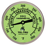 Tel-Tru Thermometer with 3in face and 4in stem (Glow face) BQ3004GLOW - 130213