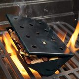 Charcoal Companion V Shaped Smoker Set w/Smoking Chips