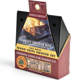 Charcoal Companion V Shaped Smoker Set w/Smoking Chips
