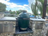 Big Green Egg Large Built-in Bundle for contractors and custom kitchens
