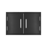 Titan Double Door - Satin Black - CBADD-B