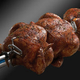 Titan 3 burner S/S Rotisserie (Heavy duty 12.5kg load and mains powered)