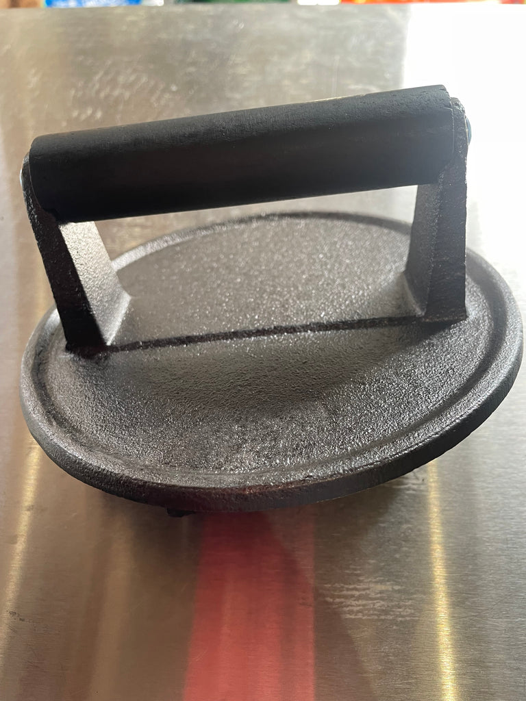 Heavy Duty Cast Iron Burger Press BBQ's and More NZ