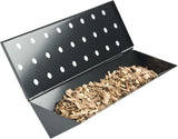 Charcoal Companion Large Nonstick V-Shaped Smoker Box for Gas Grills, CC4057