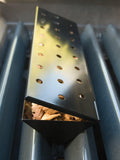 Charcoal Companion Large Nonstick V-Shaped Smoker Box for Gas Grills, CC4057