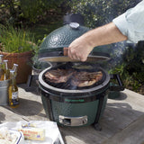 Big Green Egg Mini Max Bundle c/w table stand/convEGGtor/ash tool/cover/charcoal