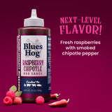 Blues Hog Raspberry Chiptole Sauce in 25oz Squeeze Bottle - 70510