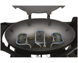 Ziegler & Brown 3 burner BBQ Gunmetal Grey - ZG3GC