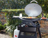 Ziegler & Brown Twin Grill Bundle - BBQ/Cart/Plate/Cover/Abzorber and Scraper