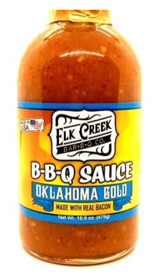 Elk Creek Oklahoma Gold BBQ Sauce