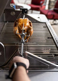 Titan 3 burner S/S Rotisserie (Heavy duty 12.5kg load and mains powered)