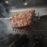 Titan 3 burner S/S Rotisserie (Heavy duty 12.5kg load and mains powered)