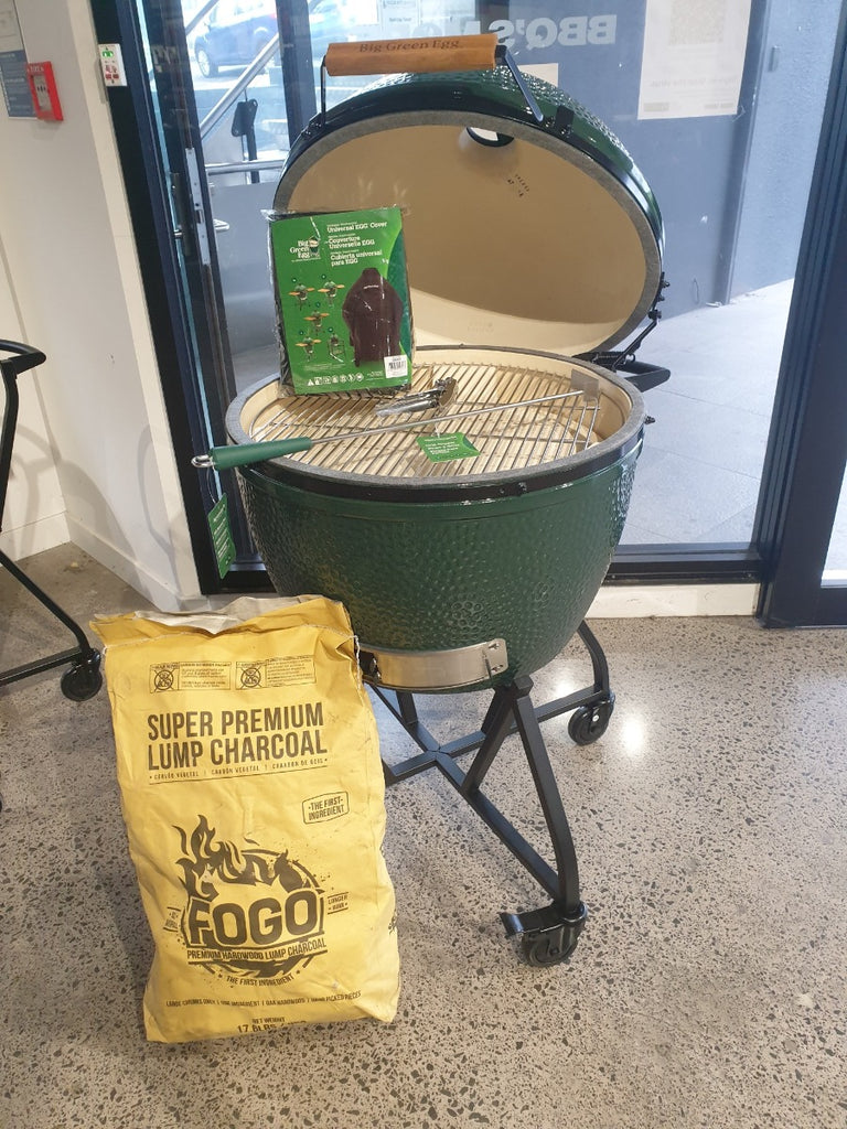 Big Green Egg XL bundle on IntEGGrated nest 128631 BBQ's and More NZ