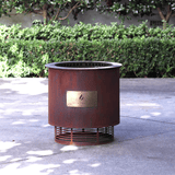 Smokelis Corten Firepit - Round (2 sizes Kindle 500mm/ Gather 700mm) Proudly Made in NZ