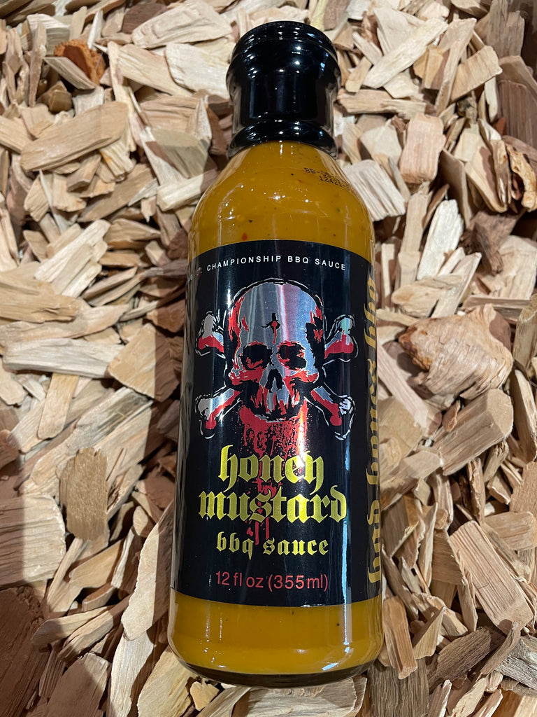 Bad Bones Honey Mustard BBQ Sauce BBQ's and More NZ