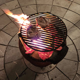 Smokeless Corten Firepit Grill System (3 sizes suit 500mm/700mm/900mm firepit)