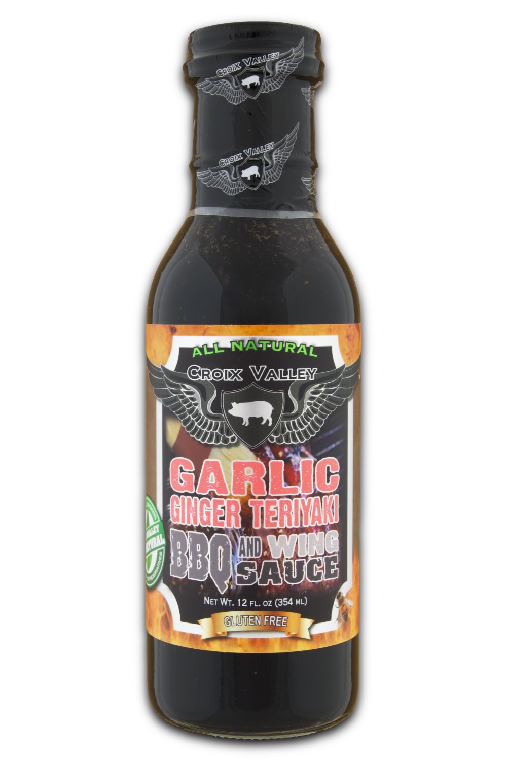 Croix Valley Garlic Ginger Teriyaki BBQ & Wing Sauce CV59 - 129839