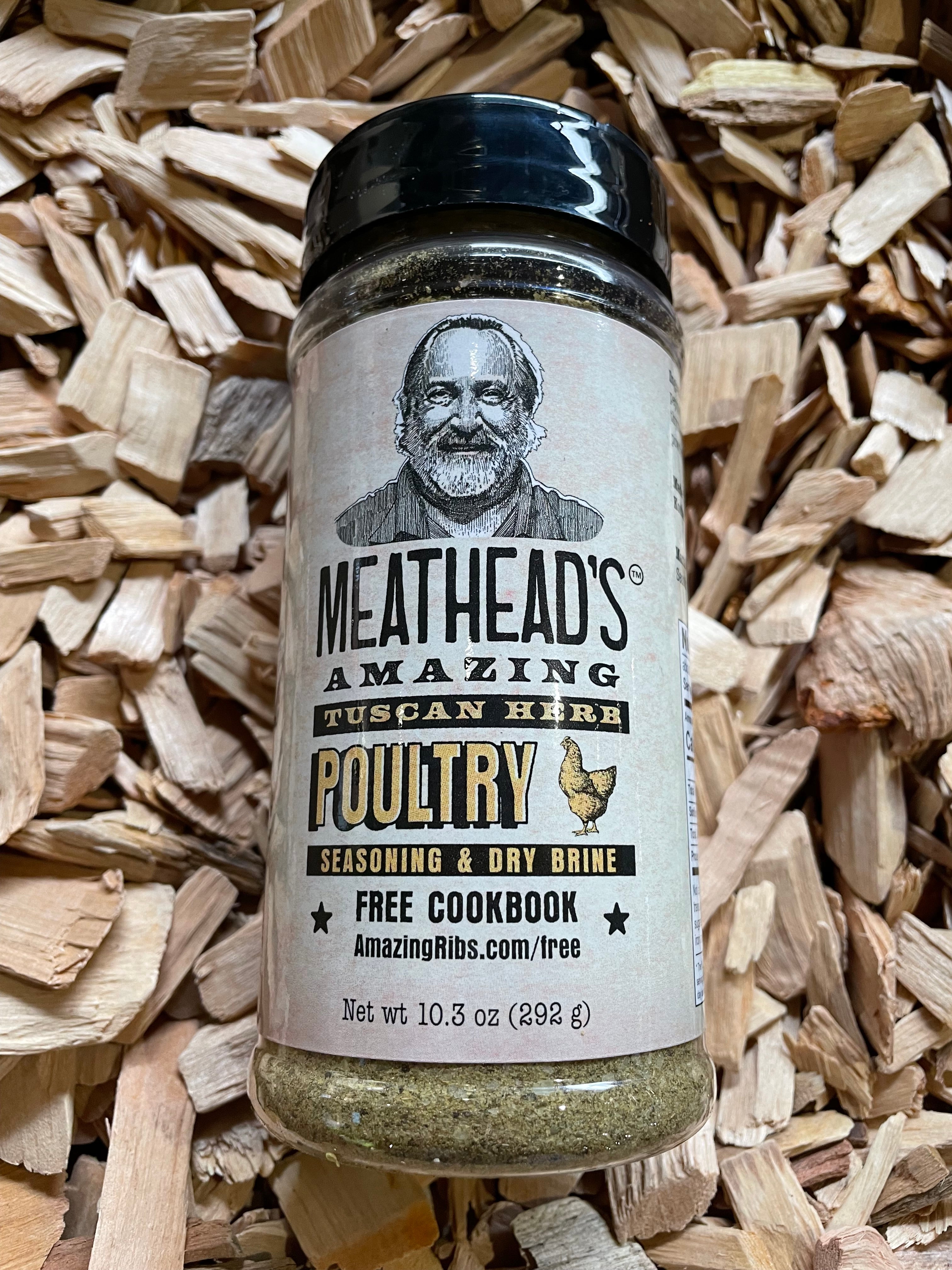 Meatheads Amazing Tuscan Herb Poultry Rub - 130086 – BBQ's and More NZ
