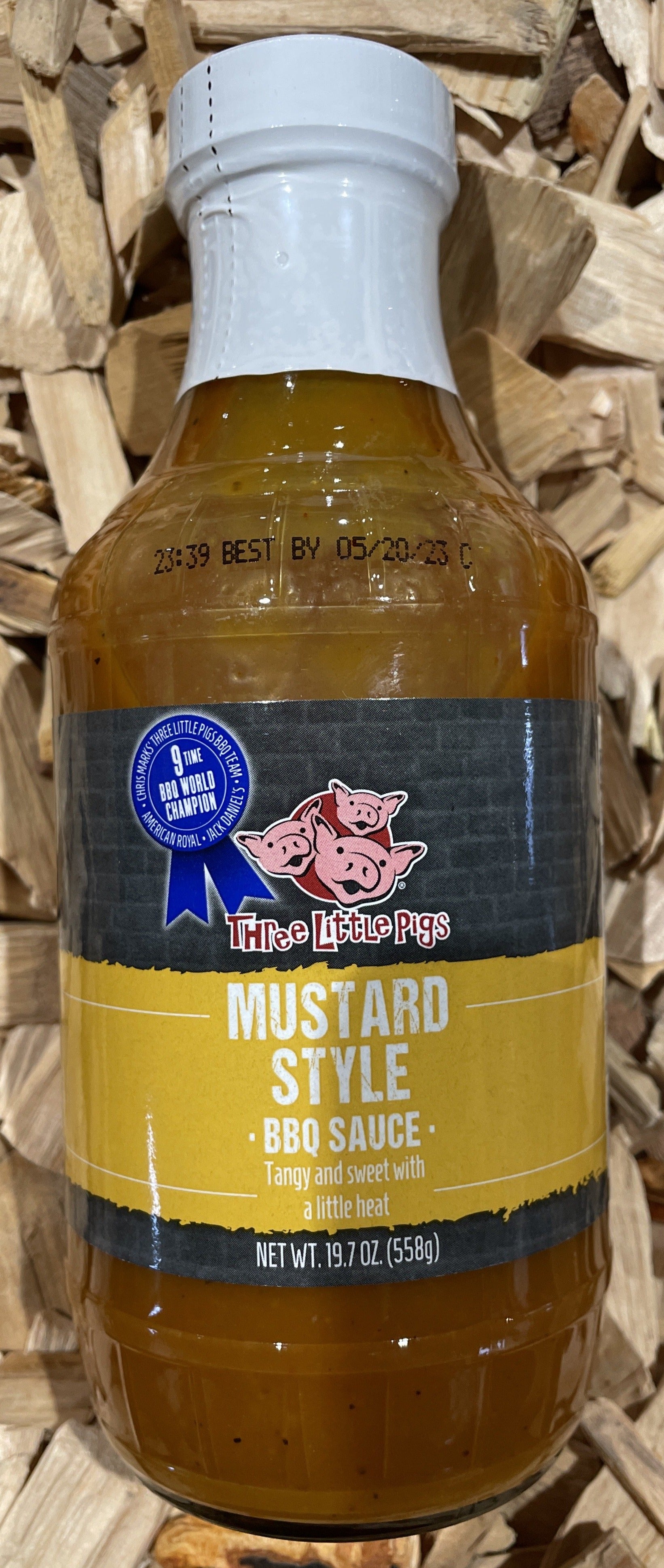 Three Little Pigs Mustard Style BBQ Sauce