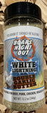 Boars Night Out - White Lightning w Double Garlic Butter