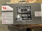Outdoor Magic 16 piece high quality S/S tool set in Aluminium case - ALCC16
