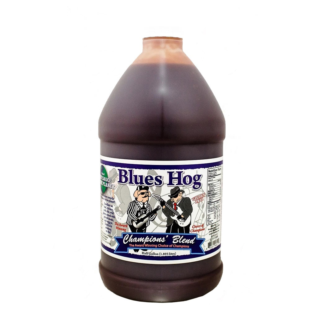 Blues Hog Champions' Blend BBQ Sauce 64oz (1/2 Gallon)