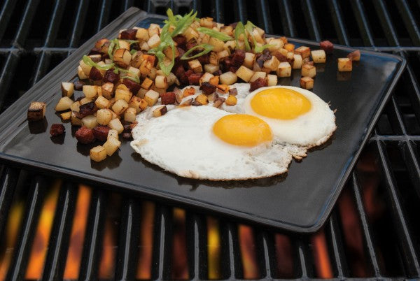Charcoal Companion Flame Friendly Ceramic Griddle 10.5in x 10.4in