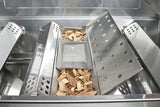 Charcoal Companion S/S V Smoker Box With Reservoir