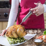 Charcoal Companion Stainless Steel Marinade Injector