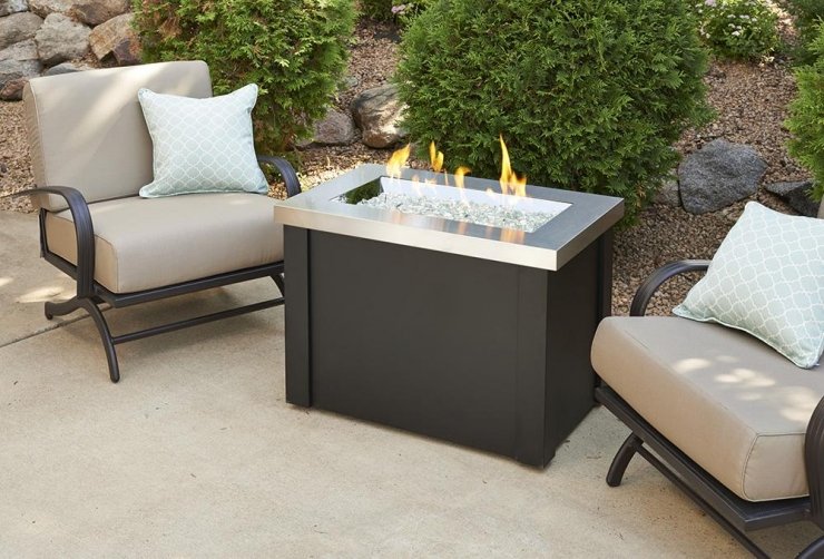 OGR Providence Gas Fire Pit Table