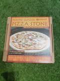 Round Glazed Pizza Stone 14 inches