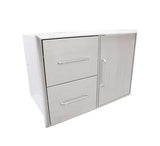 SABER® Double Drawer And Door Combo