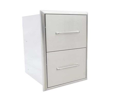 SABER® Built-In Two Drawer Cabinet